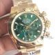 AR Factory Rolex Daytona Yellow Gold Green Dial Copy Watches (2)_th.jpg